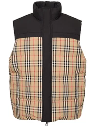 Wendbare Daunenjacke Mit Karos oakwood