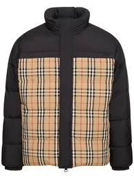Wendbare Daunenjacke Mit Karos oakwood