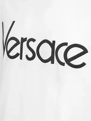 T-Shirt mit Logodruck Weiß