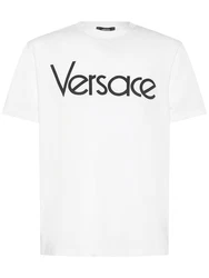 T-Shirt mit Logodruck Weiß