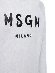 Sweatshirt Mit Logodruck 