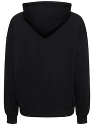 Hoodie Aus Terry Mit Logo Schwarz