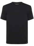 T-shirt Aus Baumwolljersey Schwarz