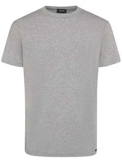 T-shirt Aus Baumwolljersey