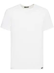 T-shirt Aus Baumwolljersey Weiß