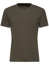 T-shirt Aus Baumwolljersey 