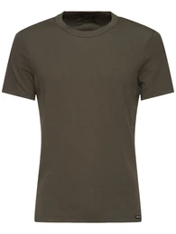 T-shirt Aus Baumwolljersey