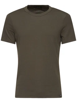 T-shirt Aus Baumwolljersey 