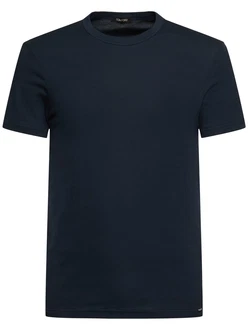 T-shirt Aus Baumwolljersey T-shirt Aus Baumwolljersey