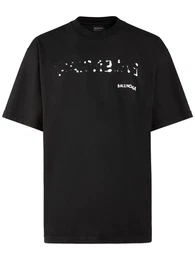 Bedrucktes T-shirt Aus Baumwolljersey