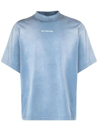 Besticktes T-shirt Aus Baumwolljersey