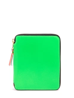 Geldbörse aus Leder Super Fluo