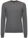 Strickpullover Aus Extrafeiner Wolle 