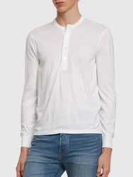 Henley-Shirt aus Lyocell 
