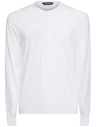 Henley-Shirt aus Lyocell 