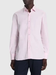Hemd Aus Popeline Rosa