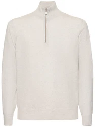 Kaschmir Rollkragenpullover Grau