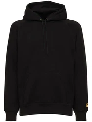 Hoodie Aus Baumwollmischung Chase Schwarz
