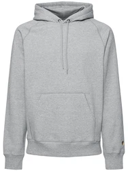 Hoodie Aus Baumwollmischung Chase Grau