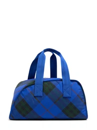 Reisetasche Mit Shield Check-muster