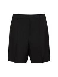 Shorts Aus Wolle