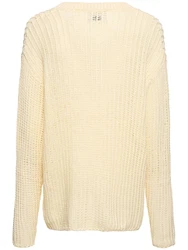 Strickpullover mit V-Ausschnitt 