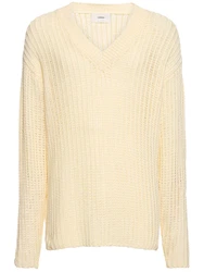 Strickpullover mit V-Ausschnitt 