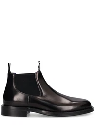 Niedrige Chelsea-lederstiefel mf Tux