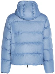 Nylonjacke Mit Logo Hellblau/Blau