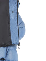Nylonjacke Mit Logo Hellblau/Blau