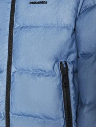 Nylonjacke Mit Logo Hellblau/Blau