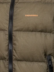 Nylonjacke Mit Logo Khaki/Dunkelgrün
