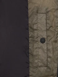 Nylonjacke Mit Logo Khaki/Dunkelgrün