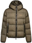 Nylonjacke Mit Logo Khaki/Dunkelgrün
