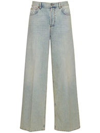 Jeans Aus Denim Mit V-detail