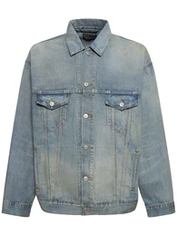 Weite Jacke Aus Denim