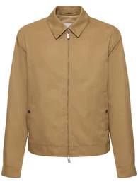 Jacke Aus Baumwollmischung Mit Zipper