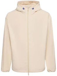 Jacke Aus Technostoff Mit Kapuze