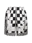 Shorts Aus Seidentwill Mit Druck 