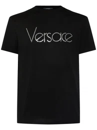 T-shirt Mit Gesticktem Logo