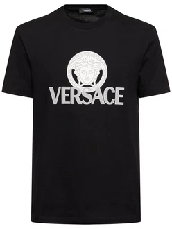 Versace T-shirt Mit Logo 
