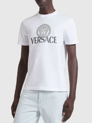 Versace T-shirt Mit Logo 