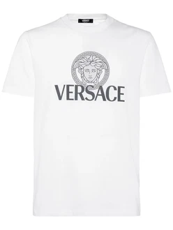Versace T-shirt Mit Logo