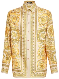 Bedruckte Bluse Aus Seide