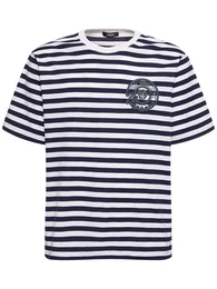 T-shirt Aus Baumwolle Mit Logo