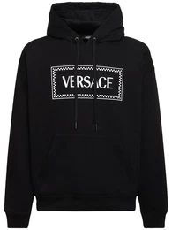 Hoodie Aus Baumwolle Mit Logodruck