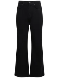 Ausgestellte Jeans Aus Baumwolldenim