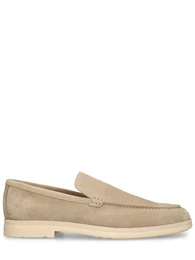 Wildlederloafer greenfield