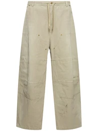 Baumwollhose Mit Doppelknien