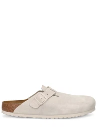 Wildleder- Und Ledersandalen boston